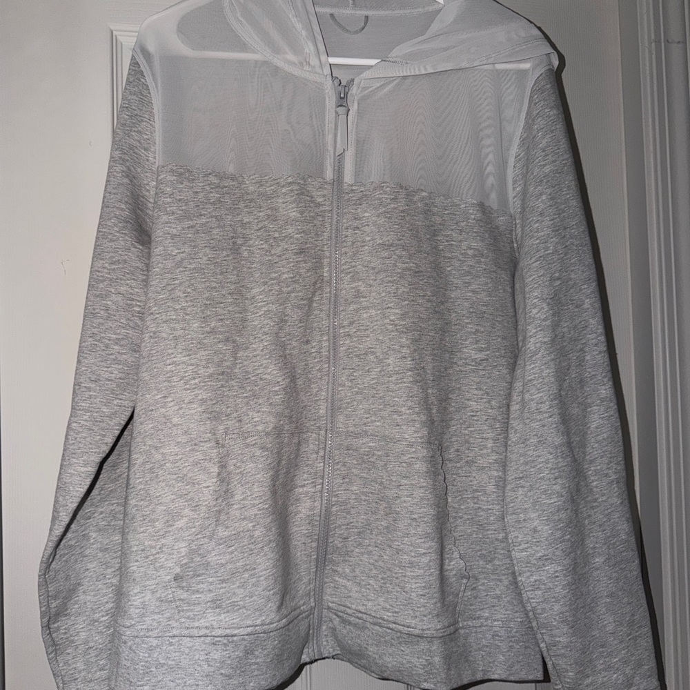 Victoria's Secret Sport Gray Zip Hoodie